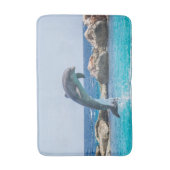 Jumping Dolphin Bath Room Rug Mat Wohngestaltung Badematte (Vorderseite Vertikal)