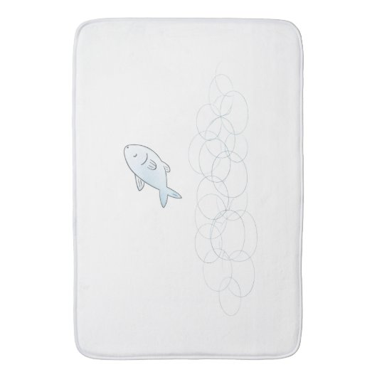 Jumping Fish Bath Mat Badematte (Vorderseite Vertikal)