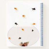 Jumping Fish Spiral Notebook Notizblock (Rückseite)