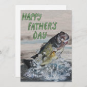 Jumping Fish Vatertag Feiertagskarte (Vorne/Hinten)