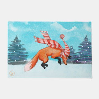 Jumping Fox Door Mat Fußmatte