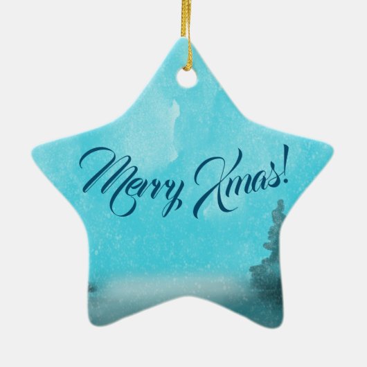 Jumping Fox Ornament (Hinten)