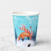 Jumping Fox Paper Cup Pappbecher (Rückseite)