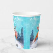 Jumping Fox Paper Cup Pappbecher (Rechts)