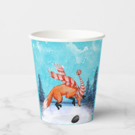 Jumping Fox Paper Cup Pappbecher