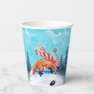 Jumping Fox Paper Cup Pappbecher