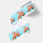 Jumping Fox Ribbon Ripsband (Rückseite)