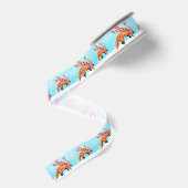 Jumping Fox Ribbon Ripsband (Rückseite)