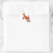 Jumping Fox Stickers (Tasche)