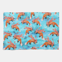 Jumping Fox Tee Handtuch