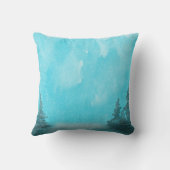 Jumping Fox Throw Kissen (Rückseite)