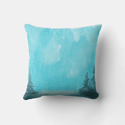 Jumping Fox Throw Kissen (Rückseite)