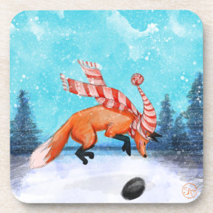 Jumping Fox Untersetzer Set