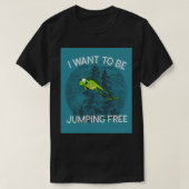Jumping Frog Jumping Frog von Calaveras Landkreis  T-Shirt (Design vorne)