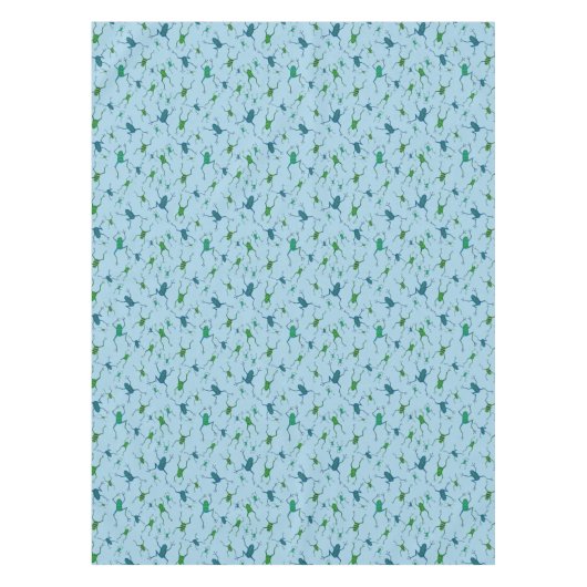Jumping Frogs Tischdecke (Vorderseite)