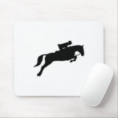 Jumping Galloping Running Pferd Mousepad (Mit Mouse)