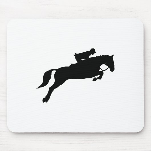 Jumping Galloping Running Pferd Mousepad (Vorne)