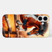 Jumping Horse Phone Case (Rückseite (Horizontal))