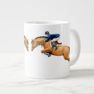 Jumping Horse Reittiere Tasse anzeigen