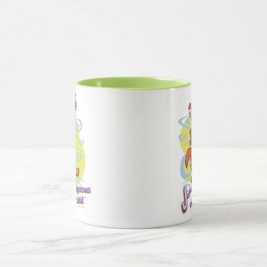 Jumping Igauna on a Stick!™ Tasse (Zentrum)