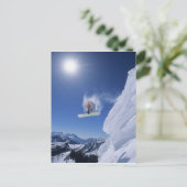 Jumping in Snake Creek Canyon von Clayton Postkarte (Stehend Vorderseite)