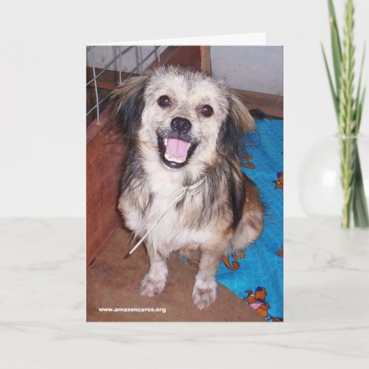 Jumping Jack Flash Grußkarte Karte (Vorderseite)