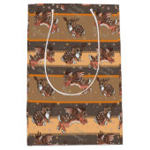 Jumping Jackalope Mittlere Geschenktüte (Vorderseite)