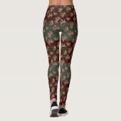 Jumping Jackalope Weihnachten  Leggings (Rückseite)