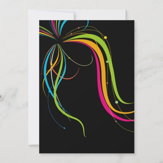 Jumping Jubilation: Trampolin Park Geburtstag Einladung (Rückseite)