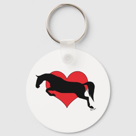 Jumping Liebe Schlüsselanhänger (Vorderseite)