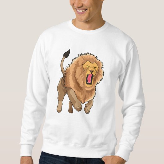 Jumping Lion Sweatshirt (Vorderseite)