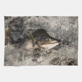 Jumping Lmon Handtuch (Horizontal)