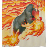 Jumping Nightmare Duschvorhang (Vorderseite)