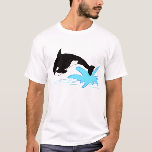 Jumping Orca T-Shirt (Vorderseite)