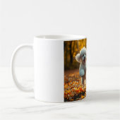 Jumping Poodle Puppies Kaffeetasse (Links)