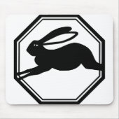 Jumping Rabbit Mousepad (Vorne)