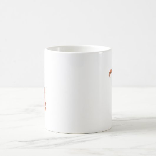 Jumping Red Fox Kaffeetasse (Mittel)