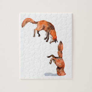 Jumping Red Fox Puzzle