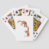 Jumping Red Fox Spielkarten (Rückseite)