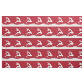 Jumping Rentier-Sondergewebe Stoff (Fat Quarter (45,7 x 55,9 cm))