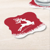 Jumping Rentier-Untersetzer Untersetzer (angewinkelt)