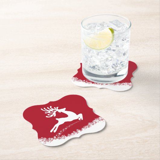 Jumping Rentier-Untersetzer Untersetzer (Vor Ort)