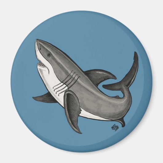 Jumping Shark Magnet (Vorne)