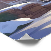 *~* Jumping Snow Kitty 5:4 Kätzchen AP68 Tuxedo Poster (Ecke)