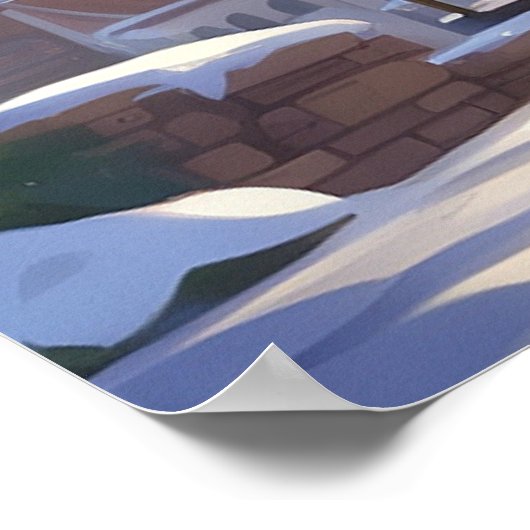 *~* Jumping Snow Kitty 5:4 Kätzchen AP68 Tuxedo Poster (Ecke)