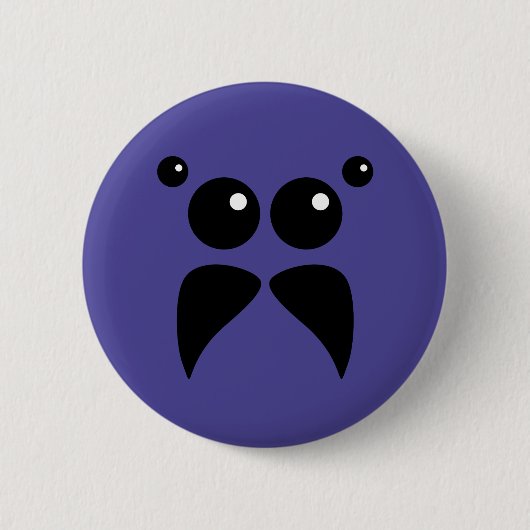 Jumping Spider Face Button (Vorderseite)