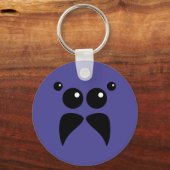 Jumping Spider Face Schlüsselanhänger (Vorderseite)