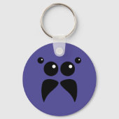 Jumping Spider Face Schlüsselanhänger (Rückseite)