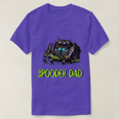 Jumping Spider Vater Spooder Vater Väter Day Mens T-Shirt (Design vorne)