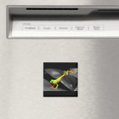 Jumping Tree Frog Magnet (In Situ (Geschirrspüler))